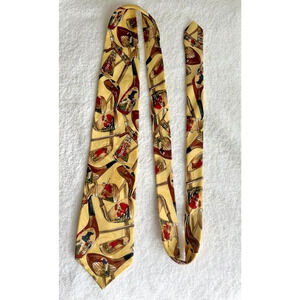 USA Artsy Unique Golf Sport Club Driver Wood Wedge Men Silk Neck Tie 59 X 3 7/8